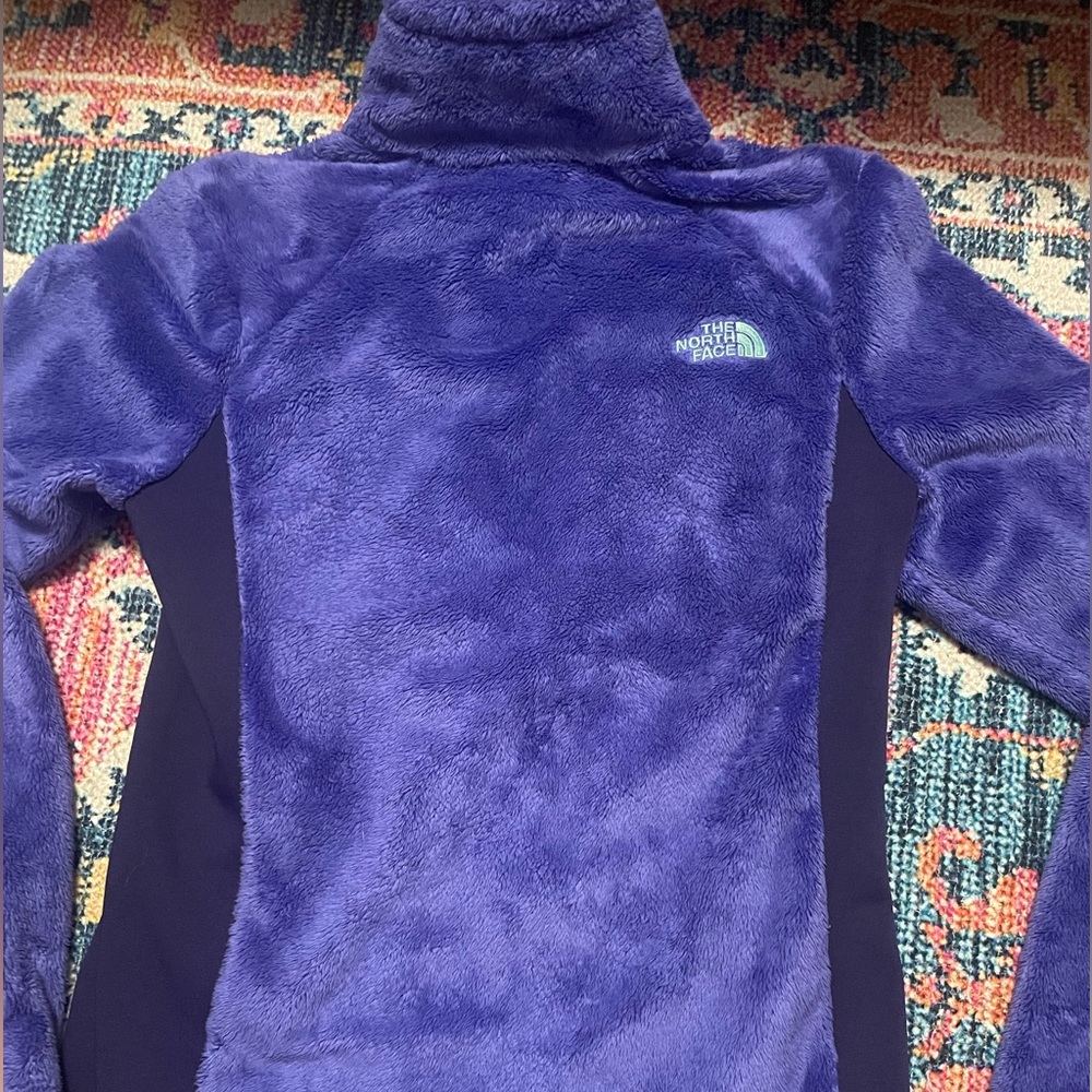 North face fleece zip up